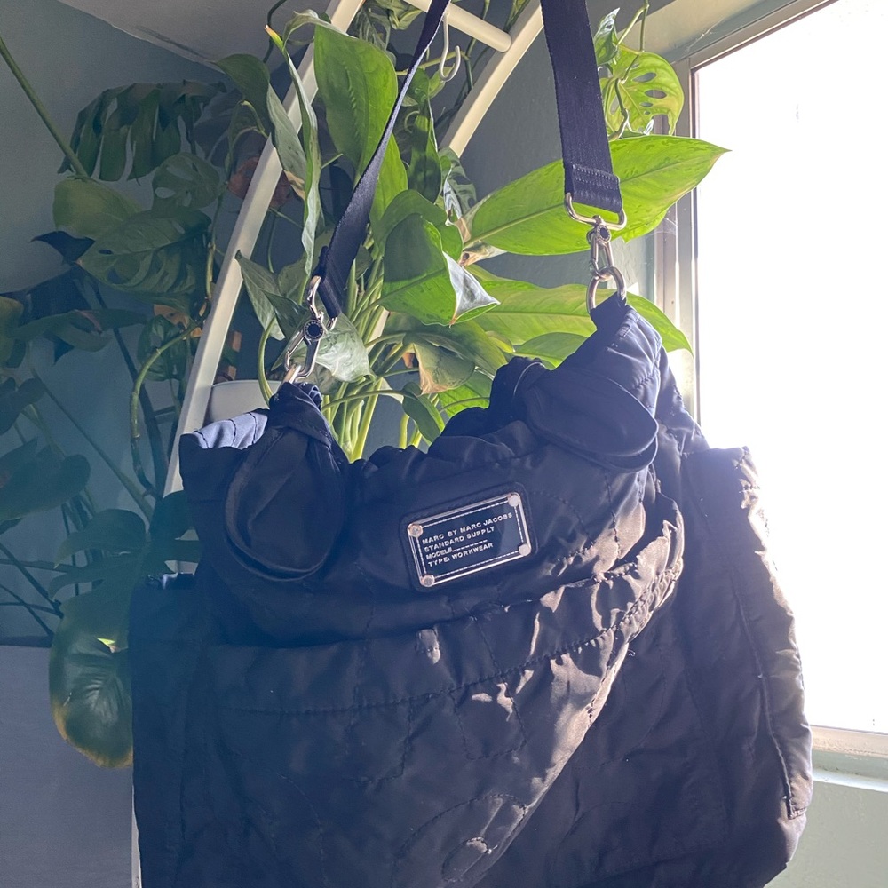 Marc Jacobs Quilted Nylon Shoulder Bag